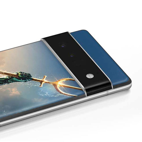 DC Comics Aquaman Movie Poster Trident Google Pixel 6 Skin